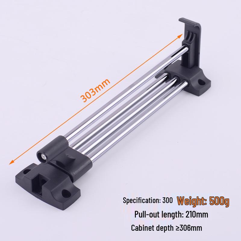 Retractable Wardrobe Hanging Rod - Modern Minimalist Clothes Hanger