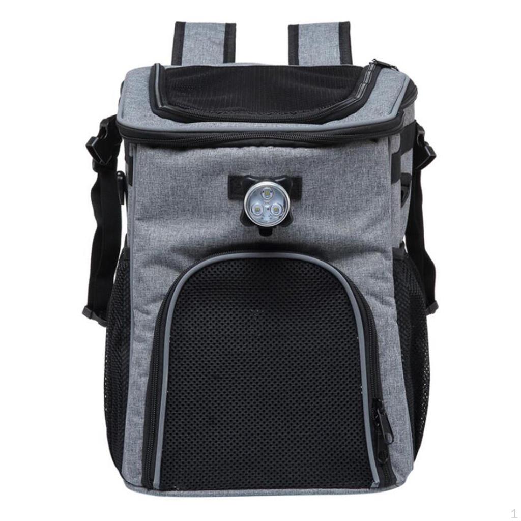 Bike Basket for Dogs Dog Breathable Carrier Backpack Adjustable Shoulder Strap Pet Carrying