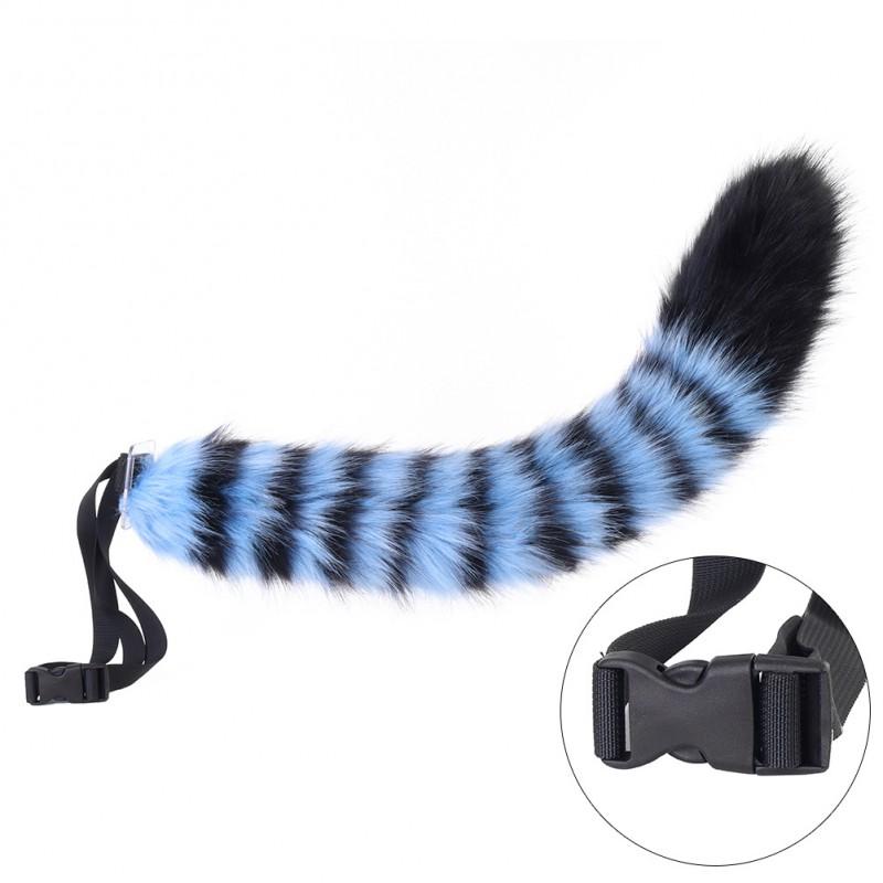 Plush Animal Ear Headband Tail Set Kpop Cosplay Costume Cartoon Style Handmade Furry Accessories