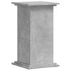 Plant Stand Concrete Grey 33 x 33 x 60 cm Wood Based Material
