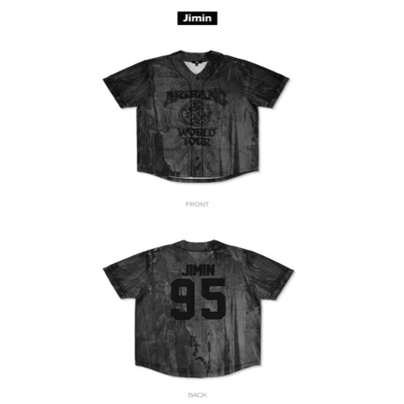 [Kauf vor Ort in limitierter Auflage] BTS WELTTRAUFFÜHRUNG MERCH MITGLIED S/S TRIKOT