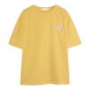 Purple t-shirt women's short-sleeved new summer Japanese gentle Korean chic top loose printing ins tide