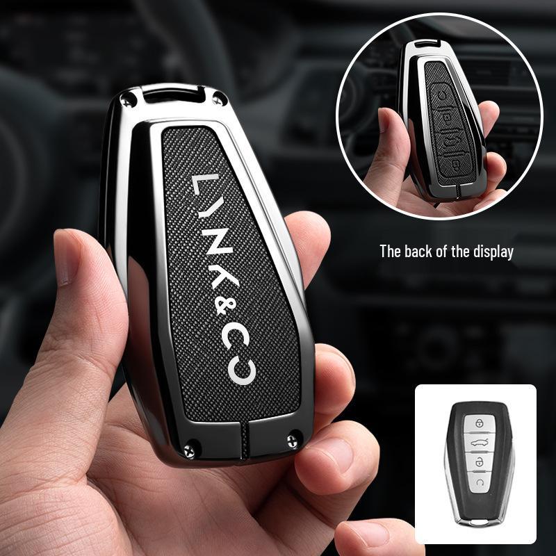 Ochranný kryt na klíč Lynk & Co 03: Vysoce kvalitní kreativní pánská skořepina a přezka (Model 2024)