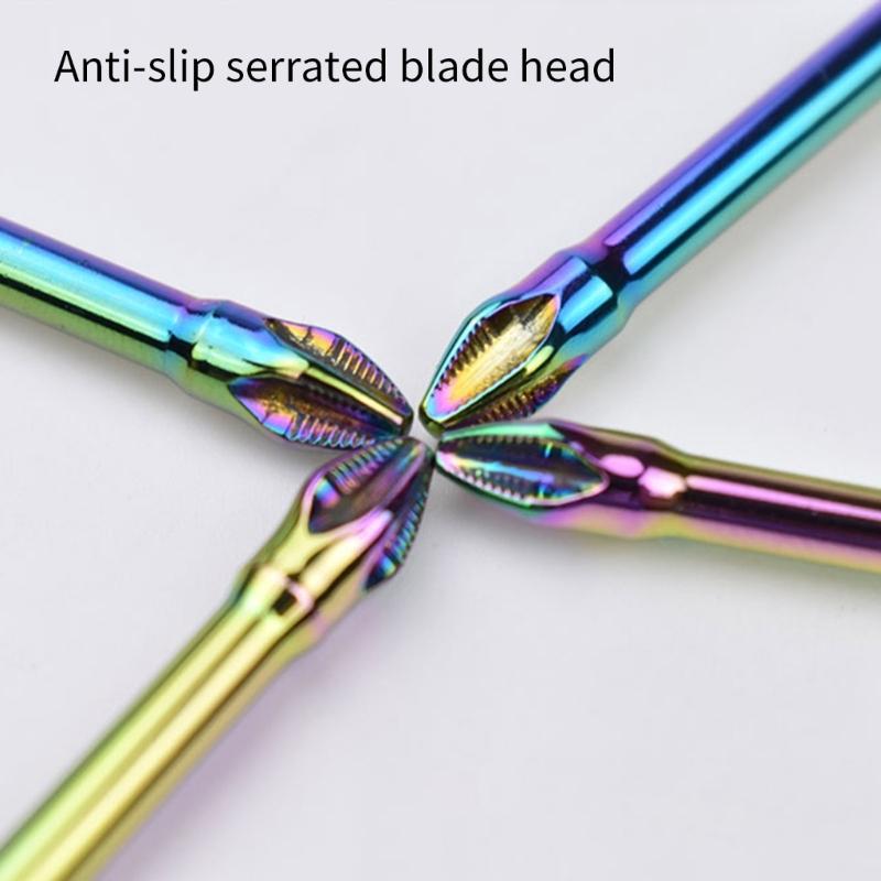 6/10/20Pcs Antislip Screwdriver Bit 1/4inch Hexagonal Shank Magnetic Crossing Screwdriver Bit Set Bit Attachment