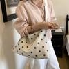 Elegant Polka Dot One-Shoulder Tote Bag - 2026 Fashion, Versatile, Large Capacity for Women