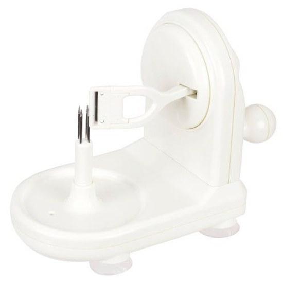 Pearl Metal Apple Peeler Peeling Tool White C-140