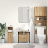 Artisan Oak Washbasin Cabinet 60 X 30 X 60 Cm Engineered Wood