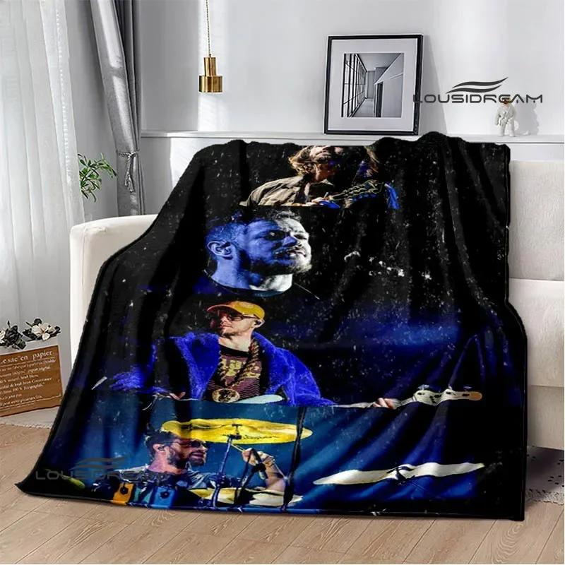 Rock Band Imagine Dragons Printed blankets Flannel Warm blanket Soft Cozy Blanket Travel Blankets bed linings Birthday Gift