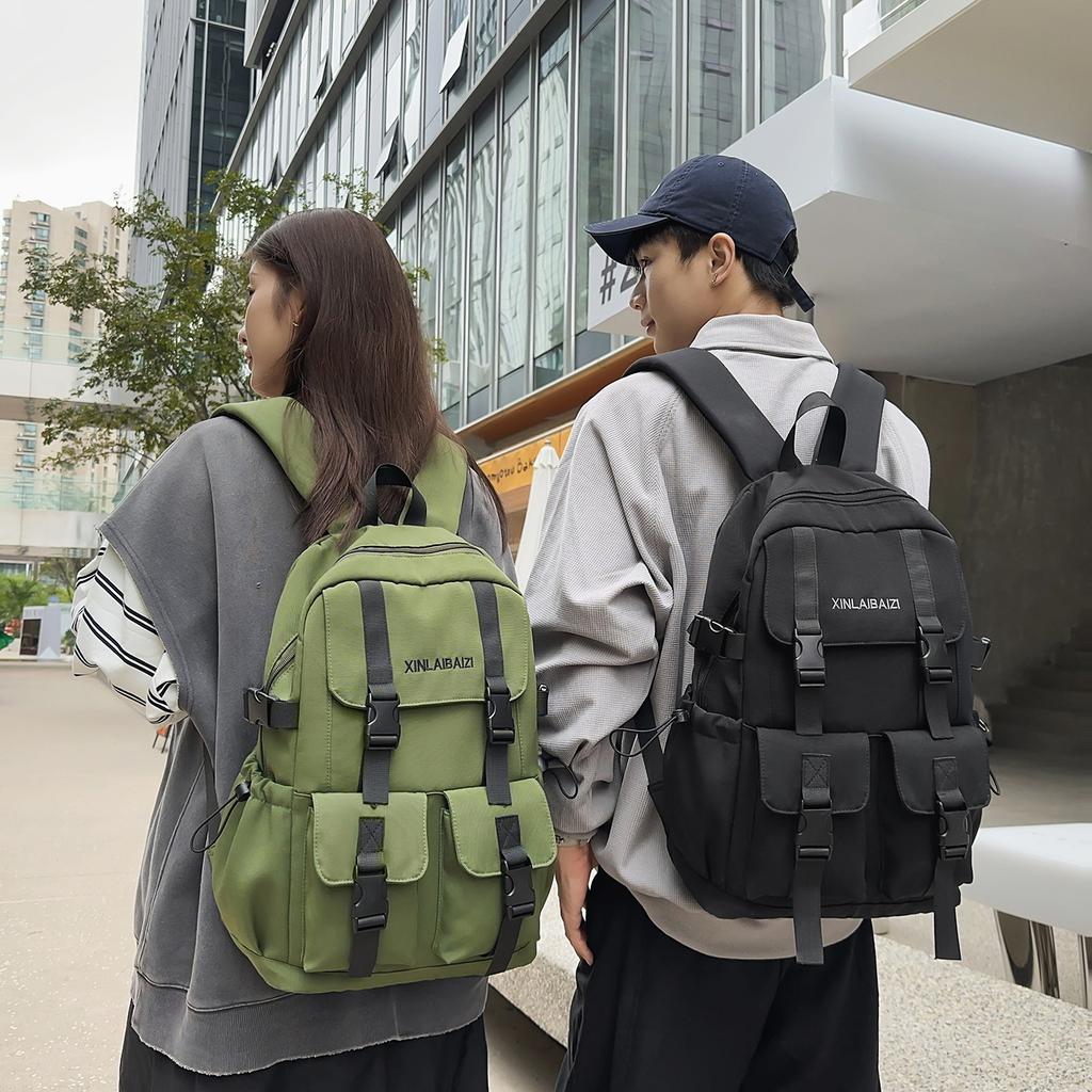 Schultasche Mehrere Taschen Funktionale Rucksack Paar Outdoor Vielseitig Lässig Große Kapazität Wasserdicht Klapprucksack Hersteller