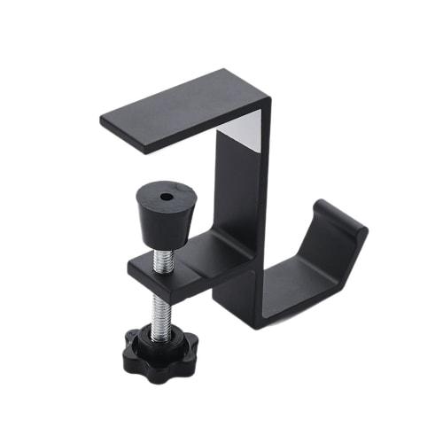 YANYULI Table Hooks, Set of 1, Screw-Type Clamp, Easy Installation, Adjustable, 10kg Weight Capacity, Anti-Slip, Suitable for Kitchen, Bathroom, Desk,