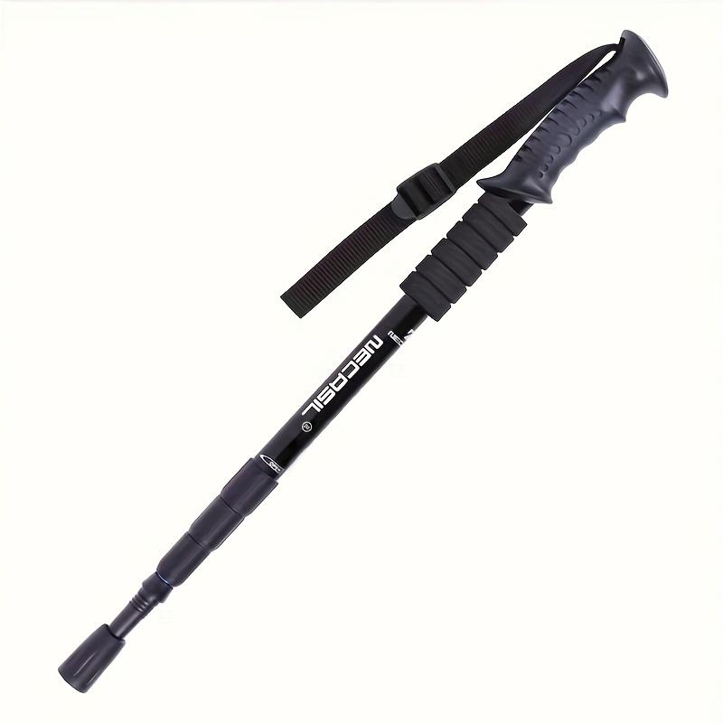 Trekking Poles Ultralight 4-Section Adjustable, Non-Slip Grip Hiking Sticks for Men Women, Anti-Rust Aluminum Alloy