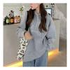 Navava Men S Lettering Embroidery Long Sleeve Hoodie Nt1462