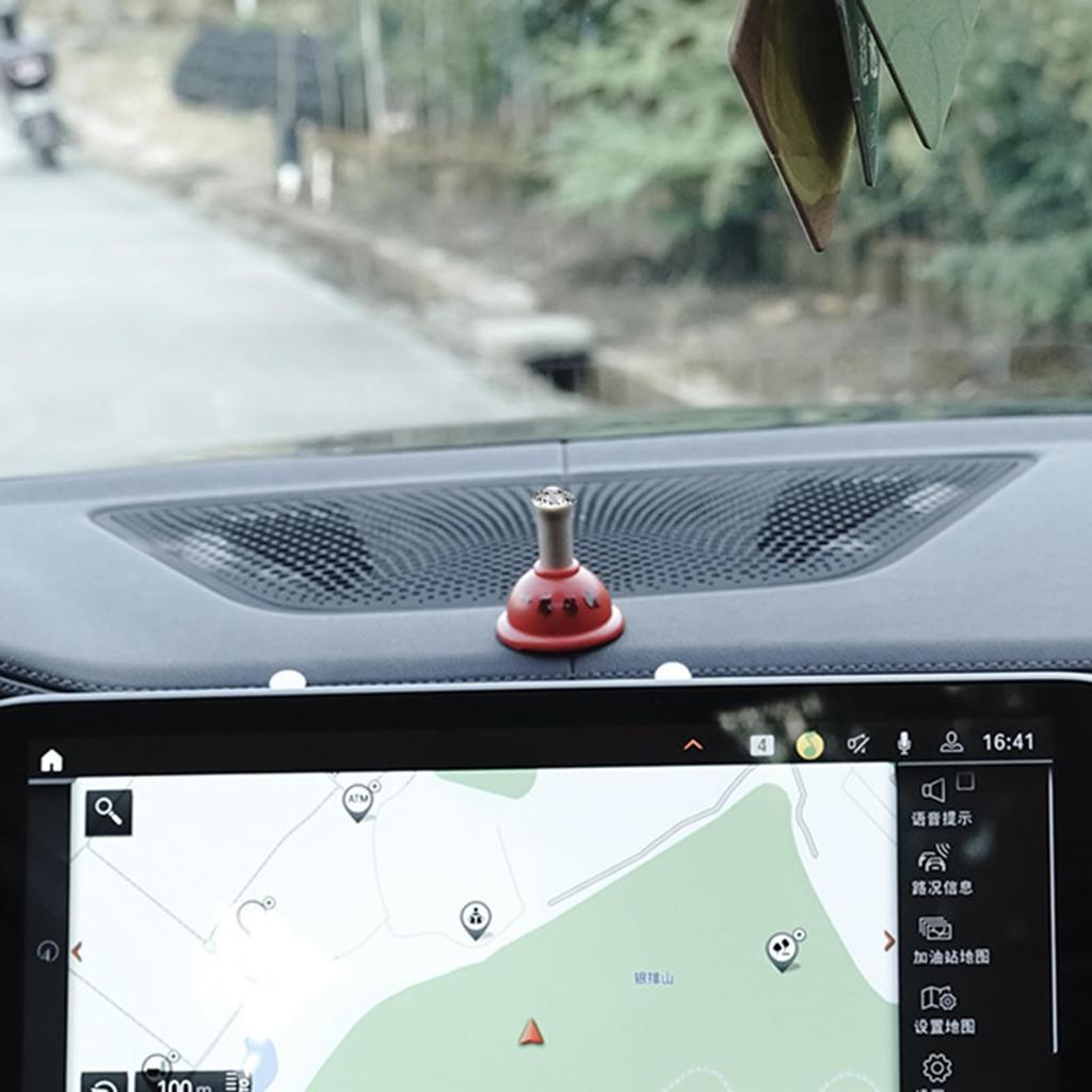 Car Engine Button Cover, Button Switch Decorative Cover, Unique Car Button Cover, Toilet Plunger