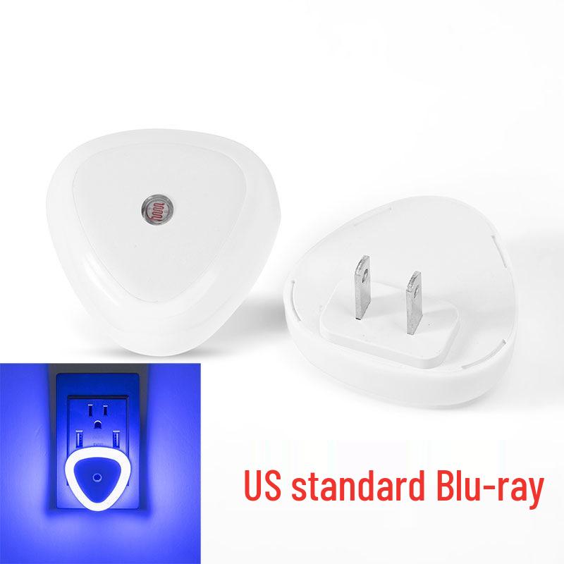 Triangle US Plug Smart LED Night Light - Energy-Saving Induction (1, 2, 4, or 6 Pack)