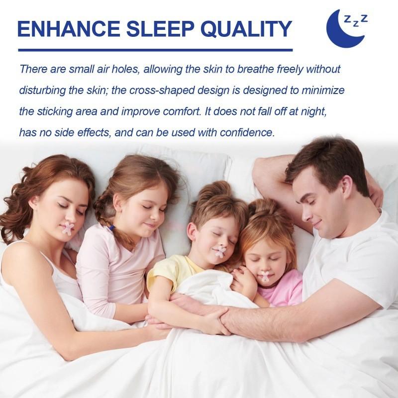 Eelhoe Anti Snoring Tape For Mouth Breathing Sleep Aid Enhancing Restful Slumber Pack Of 120 Pieces