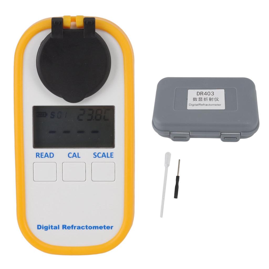 0‑80percent White Spirit Meter Refractometer Digital Handheld Refractometer Spirit Concentration Meter