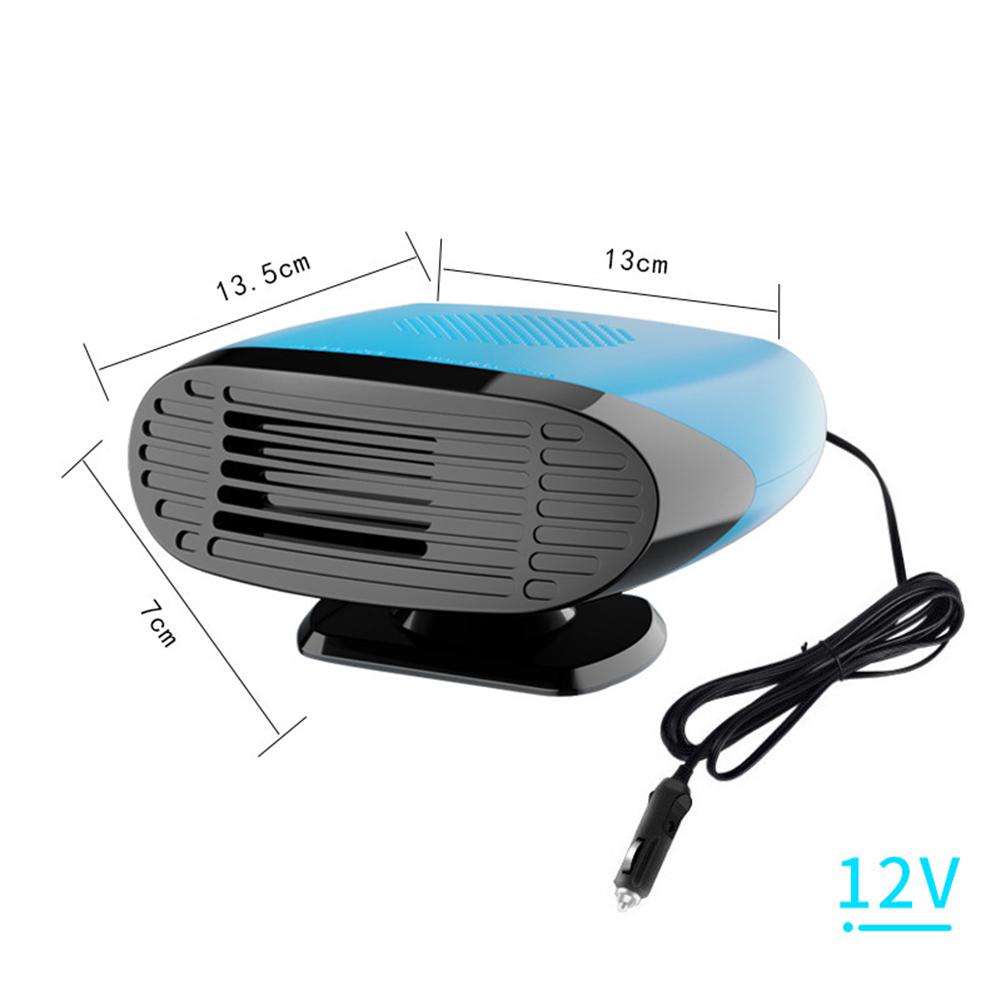 Car Heater Demister Defogger 12V/24V Windshield Defogging Defrosting Heater Angle Adjustment Auto Accessories