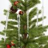 Christmas Decoration Transparent Glass Ice Stick Pendant Christmas Tree Scene Ornaments Ice Water Drop Hanging Art Holiday Gifts