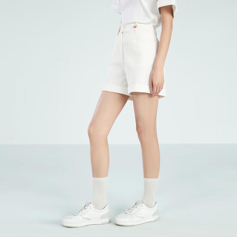 OVVOVV Women's Rolled-Hem Casual Shorts