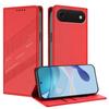 For iPhone 17 Air Phone Cases Punk Style Imprinted Wallet Stand Leather Cover