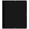 VidaXL Écran de Balcon, Brise-vue de Jardin, Écran de Protection, Écran d'Intimité Terrasse Extérieur, Noir 120x700 cm 100% 4000375