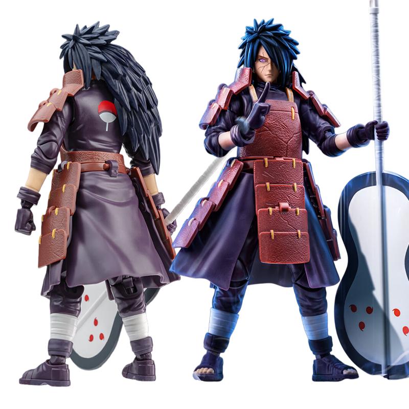 NARUTO Uchiha Madara REANIMATION CHAMPION CLASS Series Genuine Assembled Action Figures Shippuden Anime Toy Model Gift