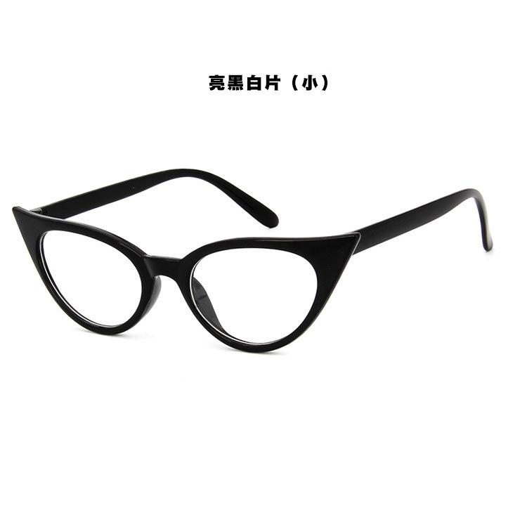 Retro sexy cat's eye sunglasses, fashionable European and American trend sunglasses, sunglasses, Elvis glasses.