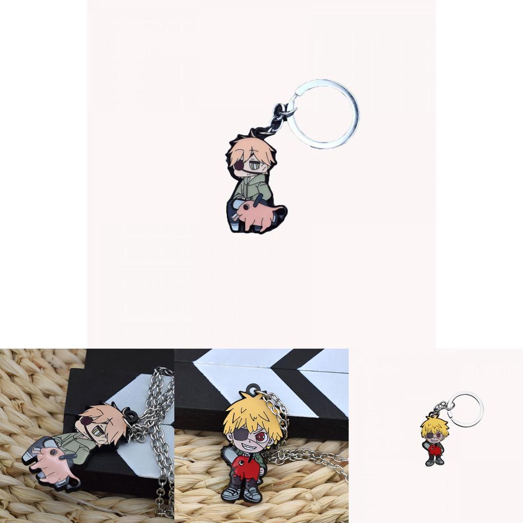 Chainsaw Man Denji Zinc Alloy Keychain/necklace Perfect Gift For Fans!