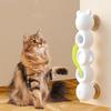 USB Rechargeable Intelligent Sensor Cat Scratch Resistant with Tail Interactive Cat Suction Cup Teasing Cat Kitten Play