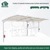 Membrane Structure Carport and EV Charging Canopy