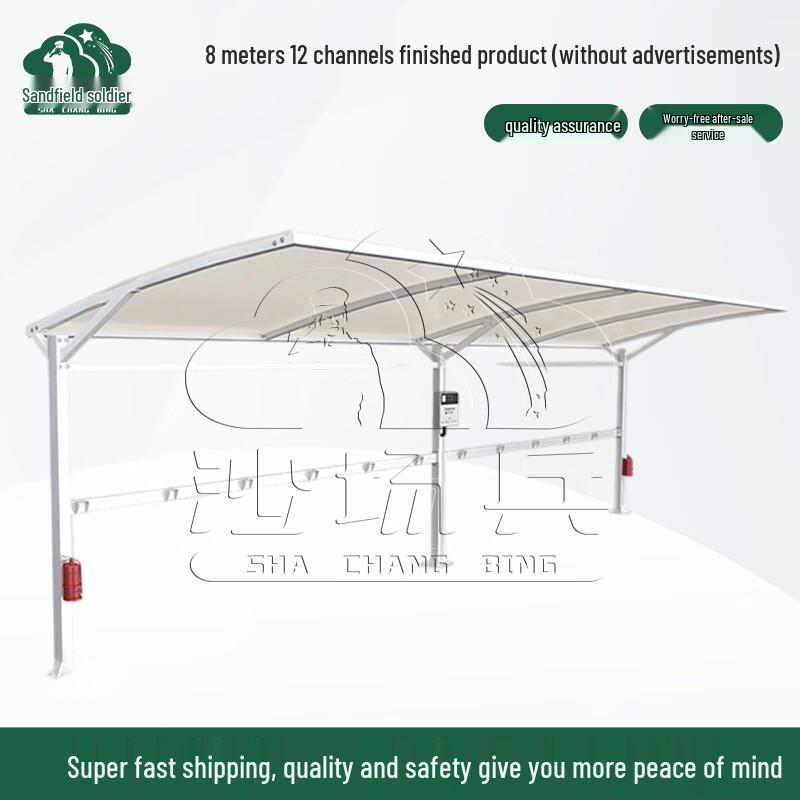 Membrane Structure Carport and EV Charging Canopy