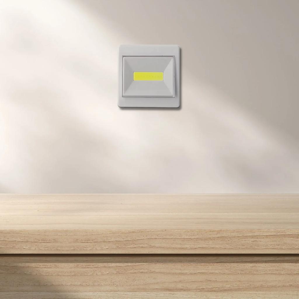 Battery Powered COB LED Wall Night Lights Easy Install and Replace Low Voltage Lighting Perfect for Various Indoor Spaces