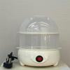 Stainless Steel Double-Layer Egg Steamer: Automatic Mini Breakfast Cooker