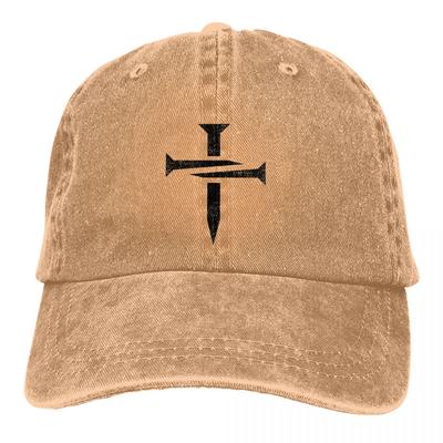 3 Hřebíky Baseballová Čepice Pánské Klobouky Dámské Vizor Ochrana Snapback Ježíš Bůh Kříž Čepice