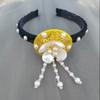 Yanji Princess Korean Ethnic Hair Accessories - Women's Hanbok Headdress & Hair Clips for Stage Performances
