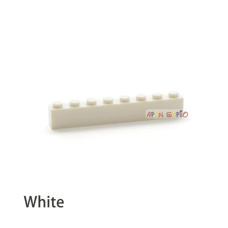 High-Quality 100Pcs High-Quality Thick High-Quality 1X8 High-Quality Dot Self-assembly High-Quality Building High-Quality Blocksfigures Construction