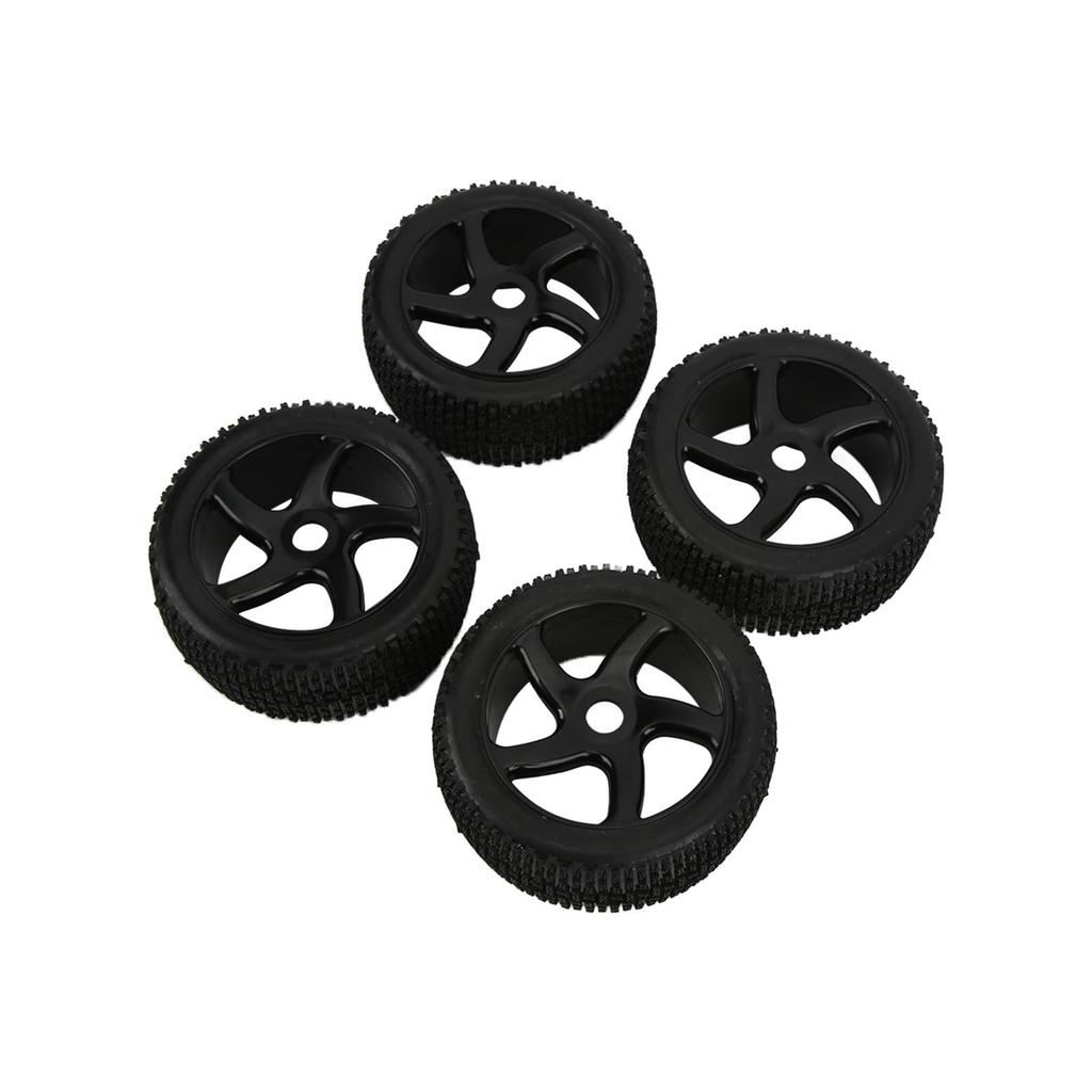 4pcs RC Car Rubber Tires Wheel Set for 1Celsius8 1Celsius10 Remote Control Car Upgrade Parts