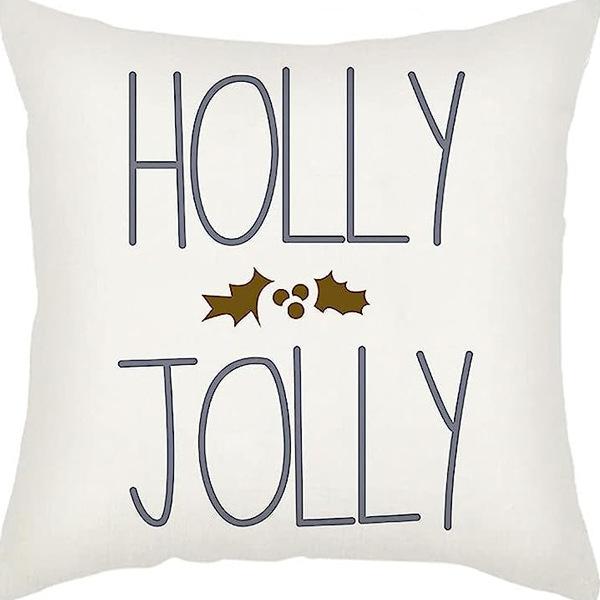 Nordic Christmas Snowman Pillowcase Linen Sofa Cushion Pillowcase New Style Christmas Pillowcase