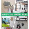 Ceiling Hooks For Hanging Plants- 4pcs 3 Inches Heavy Duty Vinyl Coated, Gold Hanging Hooks For Bird Feeders, Planters And Wind Chimes 25-26