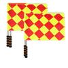 WEZHO Large Grid Football Sideline Flags (2-Pack)
