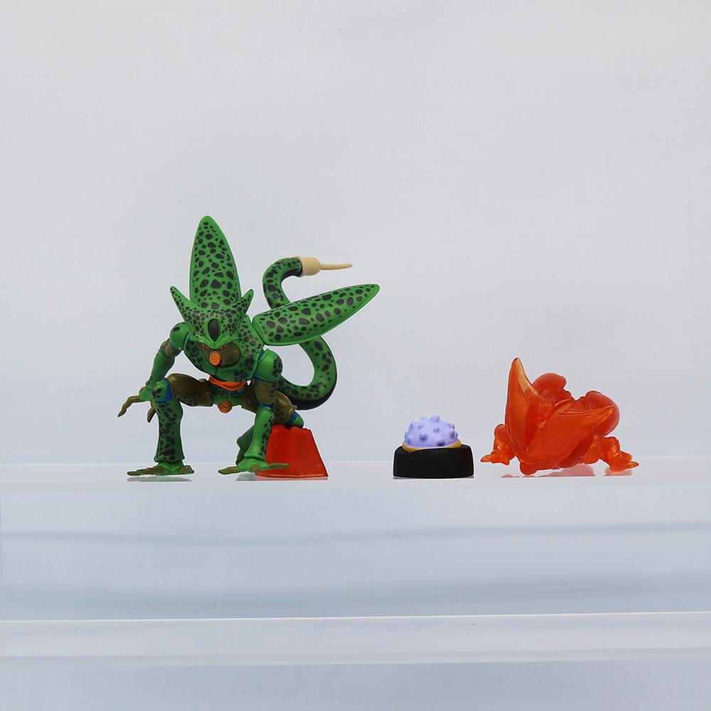 7pcs/set Drogan Boll Z Cell Family Figure Cell Pvc Action Figures Collection Model Toys For Children Gifts