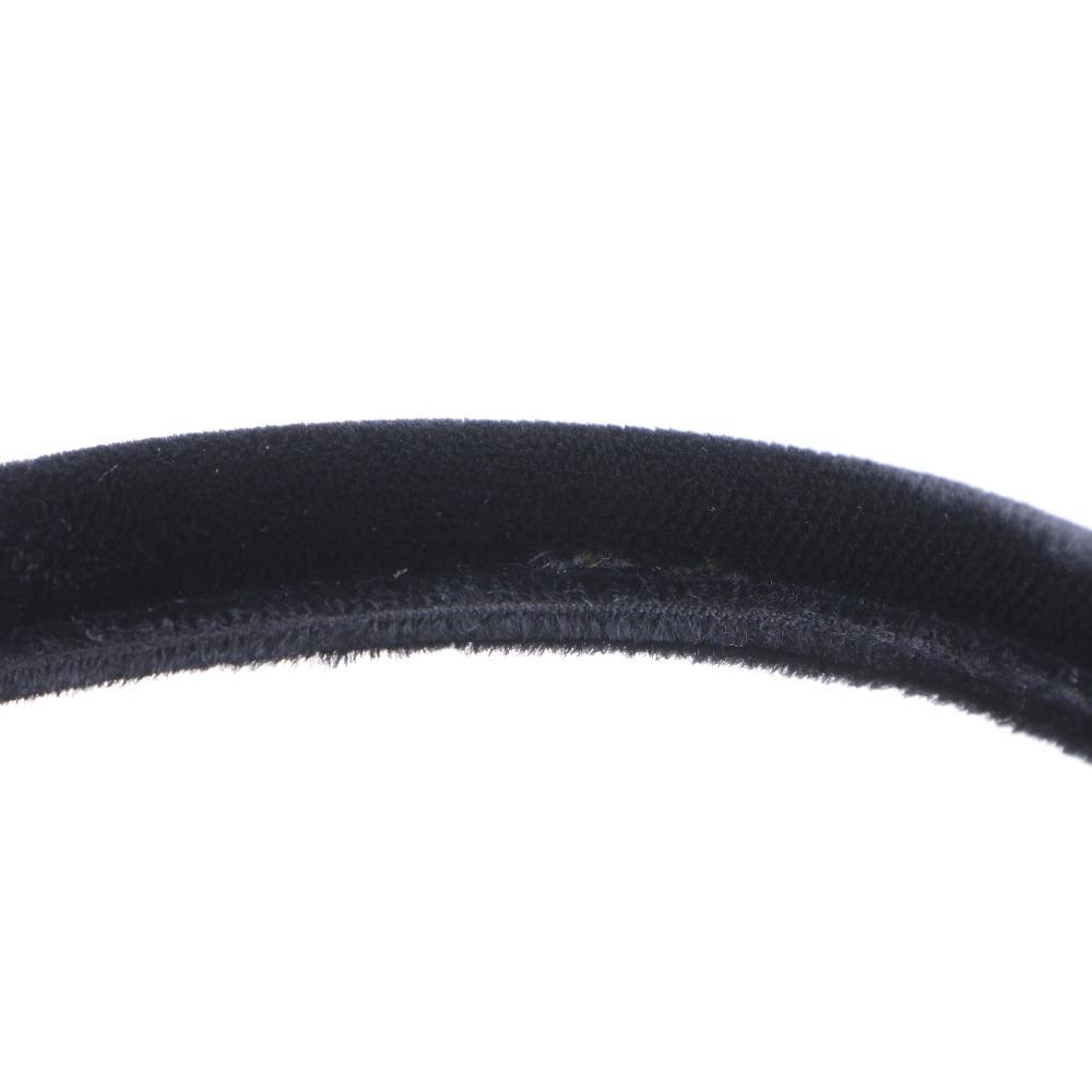 Prada One Handle Handbag Vintage NERO Black Velor Women Used