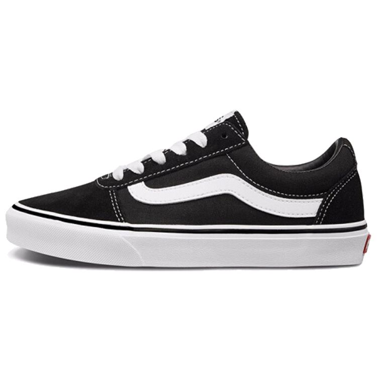 

Черные женские кроссовки Vans Ward белые VN0A3IUNIJU