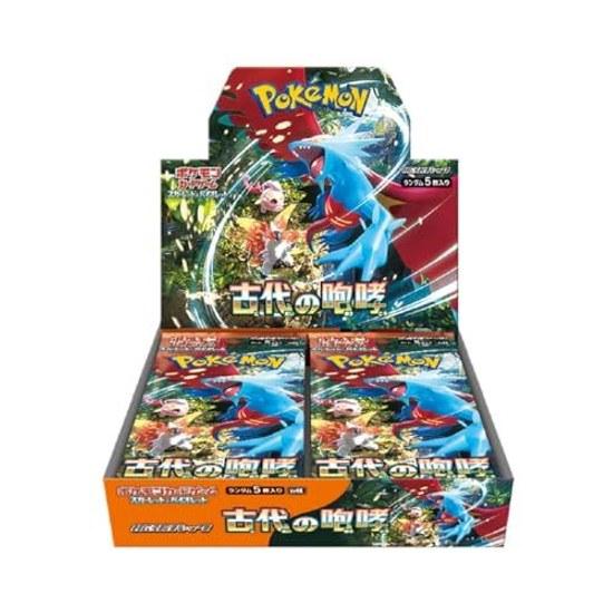 Колода Pokemon Card Game Расширение Scarlet Violet Древний Рёв КОРОБКА Игрушка