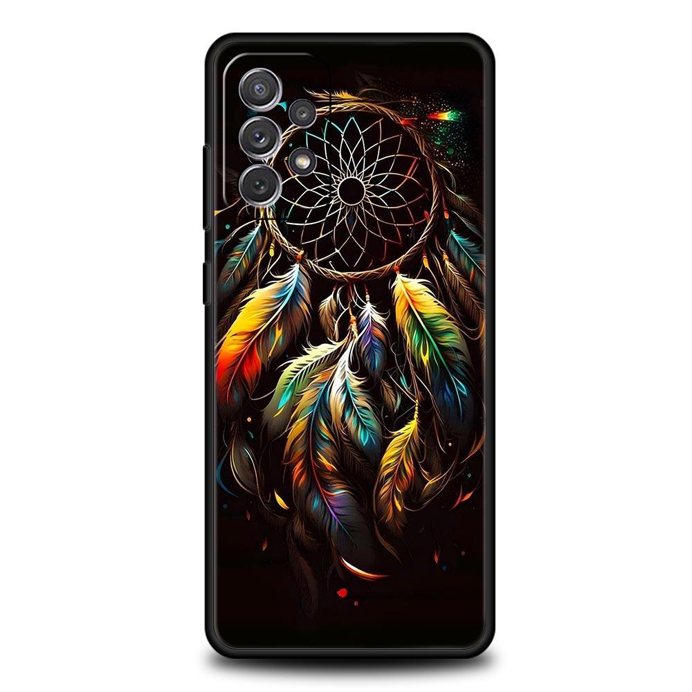 Mandala Dreamcatcher Phone Case For Samsung Galaxy A17 A07 A55 A35 A25 A15 A05 A33 5G A31 A23 A21s A13 A41 A73 A53 A51 A71 Cover