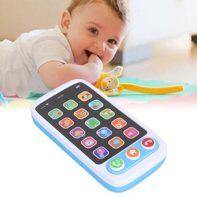 Kids Cell Phone Toy Musical Phone Multifunction Interactive Learning Play Cell Phone with Music Sounds for Toddler Baby Kids Boys Girls