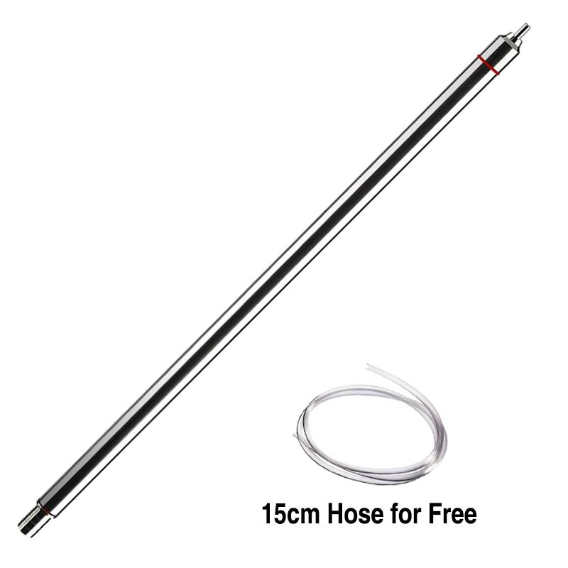 Elecqueen Spring Loaded Bottle Filler,Stainelss Steel Tip Bottling Wand with 3/8'' Tubing, Homebrew Large Traffic Beer Transfer