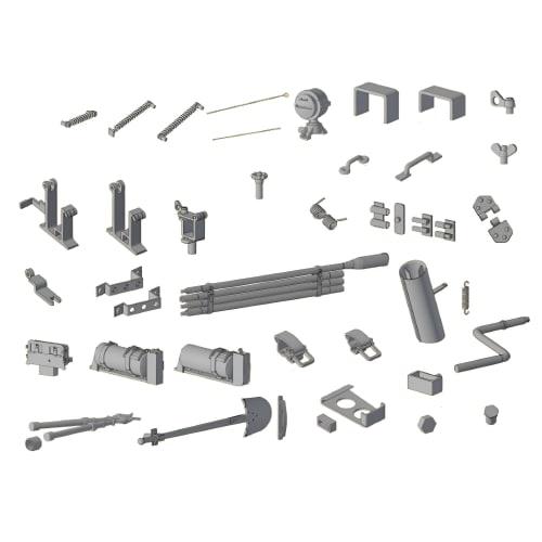 

Passion Models 1/35 Jagdpanzer IV/70(A) 3D Parts Set for Plastic Models P35T-018