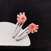 2pcsSweet Hairy Hairpin Princesses Hair Clip Delicate Beautiful Women Barrettes for Various Outfits and Event