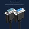 RS232 Serial DB9 Male To Female Cable
